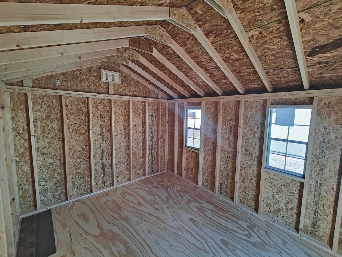 10x12 Workshop – Standard Edition w/1x6 Fascia